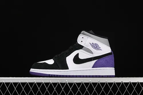 All categories Air Jordan Jordan series basketball shoes Air Jordan 1 Mid Air Jordan 1 Mid AJ1 Joe 1 China Grizzly Panda 852542-105